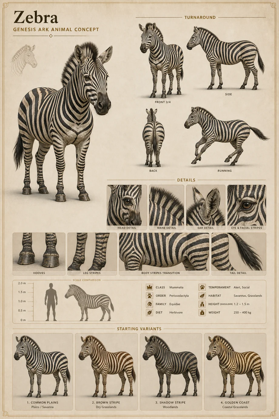 Zebra Sanctum concept visual